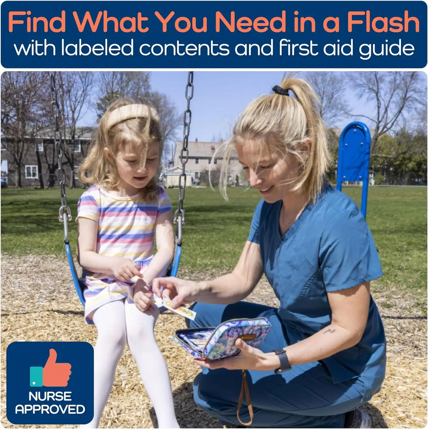 KeepGoing Kids First Aid Kit - 130 Pc - 81cqfl2jtol._ac_sl1500_